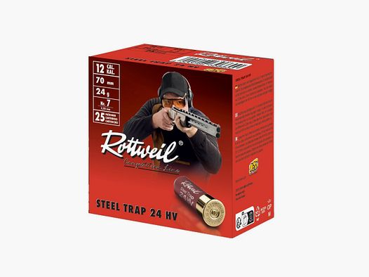 ROTTWEIL Special Steel Trap HV 12/70 – 24 g (Stahl)