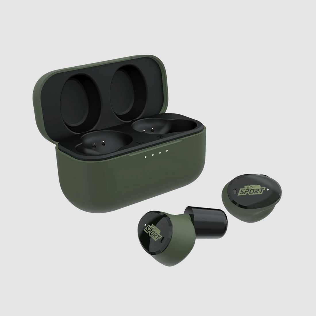 ISOTUNES Caliber – aktiver Gehörschutz (In Ear) - grün