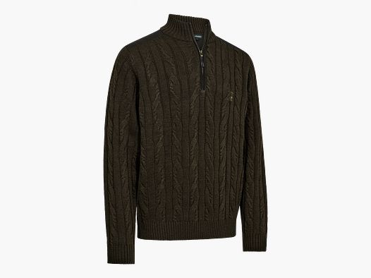 Randall 1/2-Zip Knit Sweater - Art Green - Size: S
