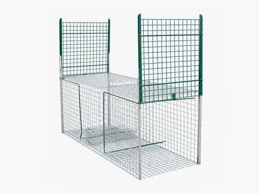 Spezialkäfig für Füchse Gitter mit quadratischen Maschen 5cm 200x75x75cm