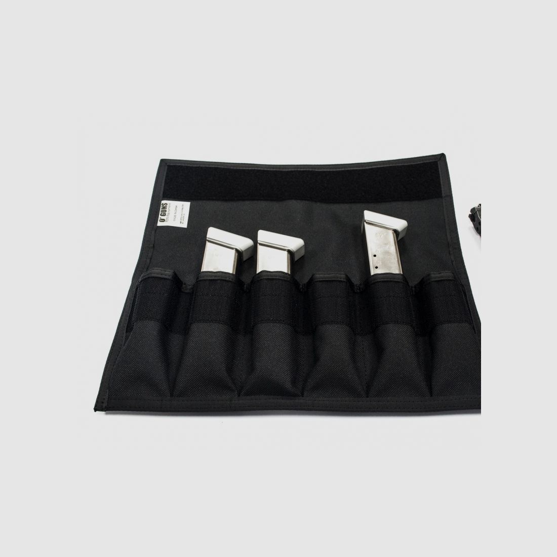 Borsa porta caricatori O'GUNS in Cordura nera, immagine 3 di 4