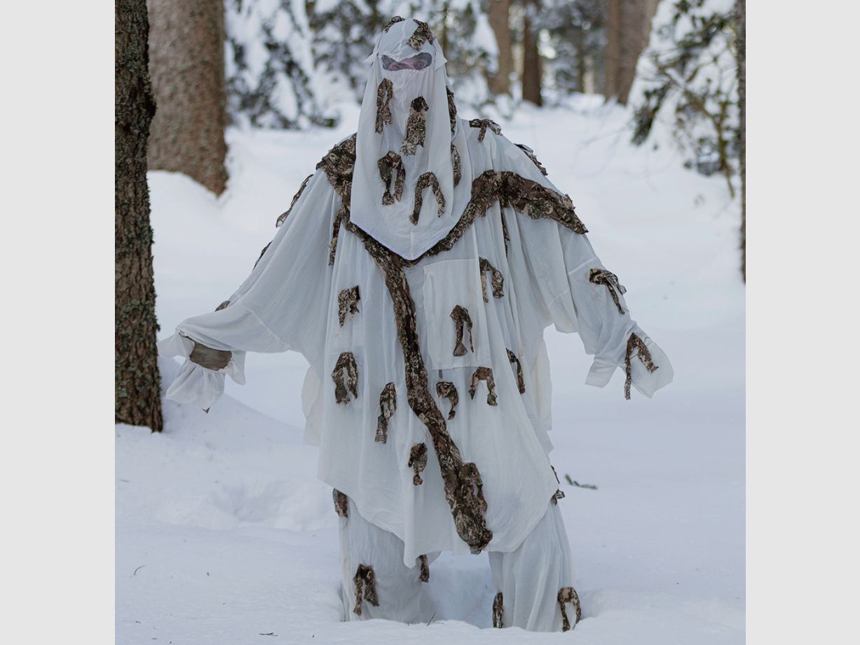 GHOSTHOOD - Snow Camouflage Suit Snow Hoodie