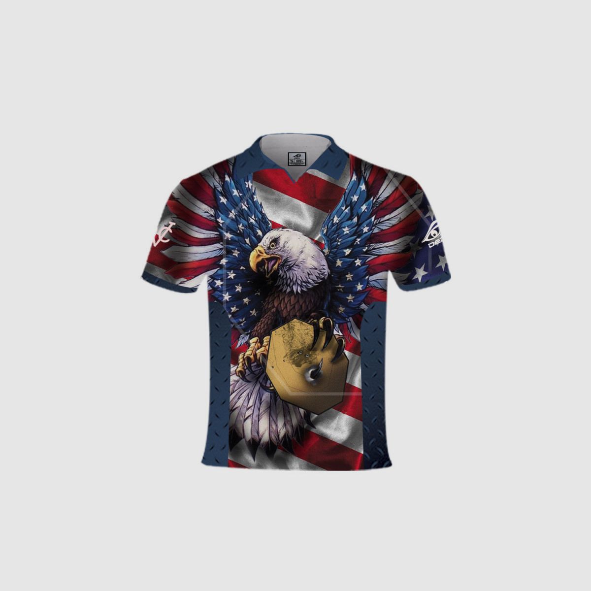 DED DVC America T-Shirt, Größe: XXL, Benutzerdefinierter Name: Kein Name, Kleidungstyp: Kinder, Bild 1 von 3