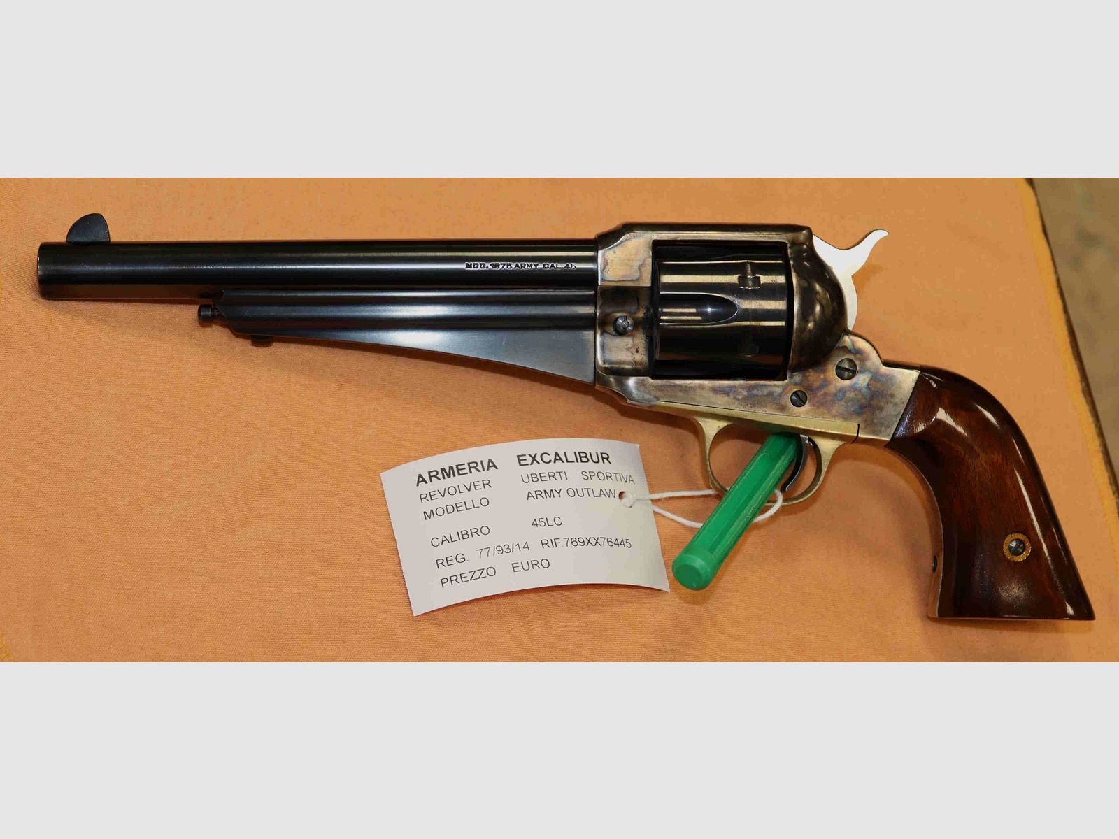 Revolver Uberti Model Army Outlaw Caliber 45 LC Sport, image 2 of 9