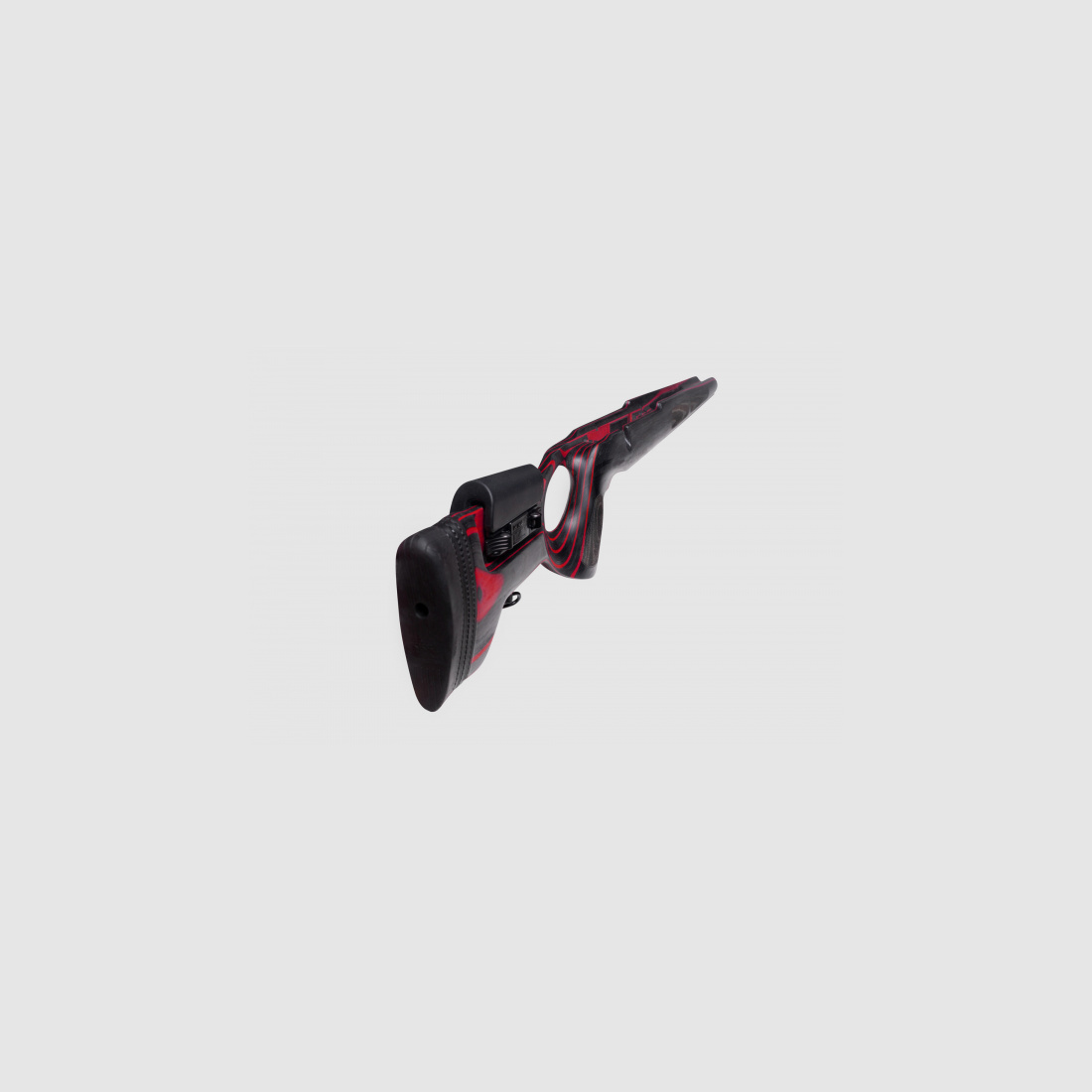 KKC DuoGrip - Jagd-Sportschaft - Farbe: schwarz/rot