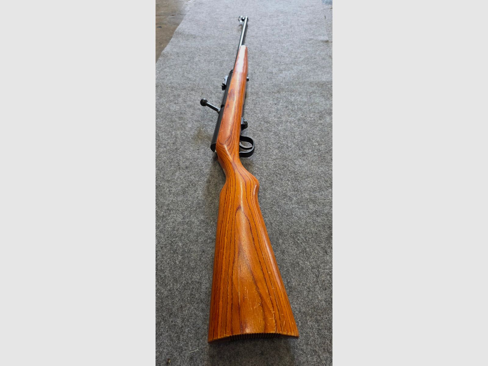 Haenel Mod. 49a good quality with laminated wood stock from 1963 in very nice condition bolt action no 310