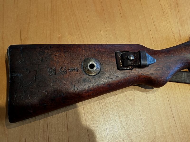 - Deutscher K98 Kal. 8x57IS Mauser 1941 Portugal, nummerngleich(bis auf Sicherung)98k top Zustand -