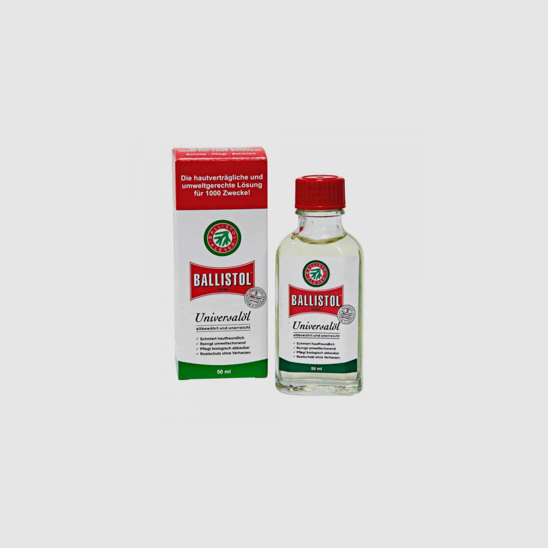 Botella de aceite universal para armas Ballistol 50 ml