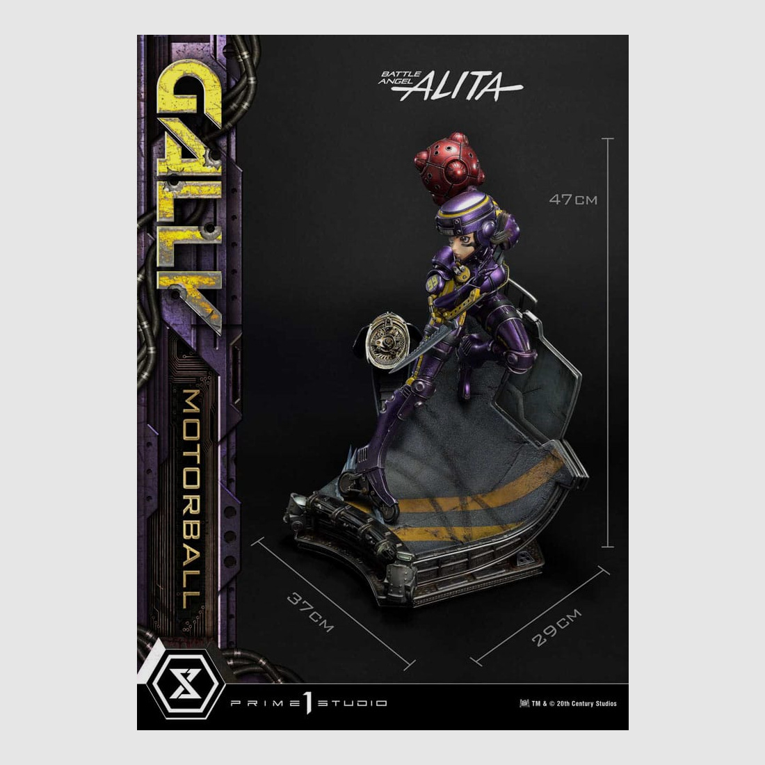 Alita: Battle Angel Ultimate Premium Masterline Series Statue 1/4 Gally Motorball Bonus Version 47 cm | 43059