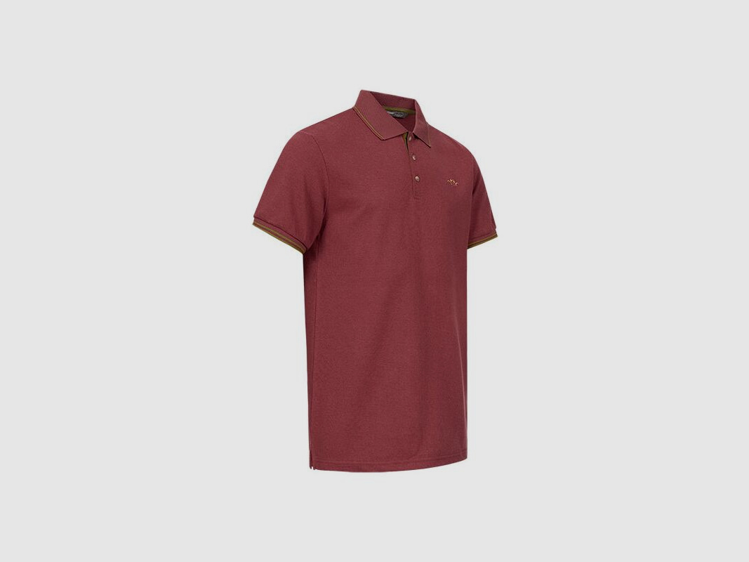 Blaser Herren Polo Shirt 22 bordeaux