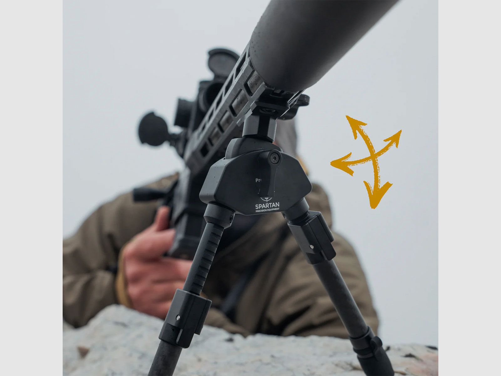 BIPIEDE – SPARTAN PRECISION EQUIPMENT – JAVELIN® PRO HUNT TAC BIPOD | Ultra-lightweight | Quick Detach, immagine 4 di 19