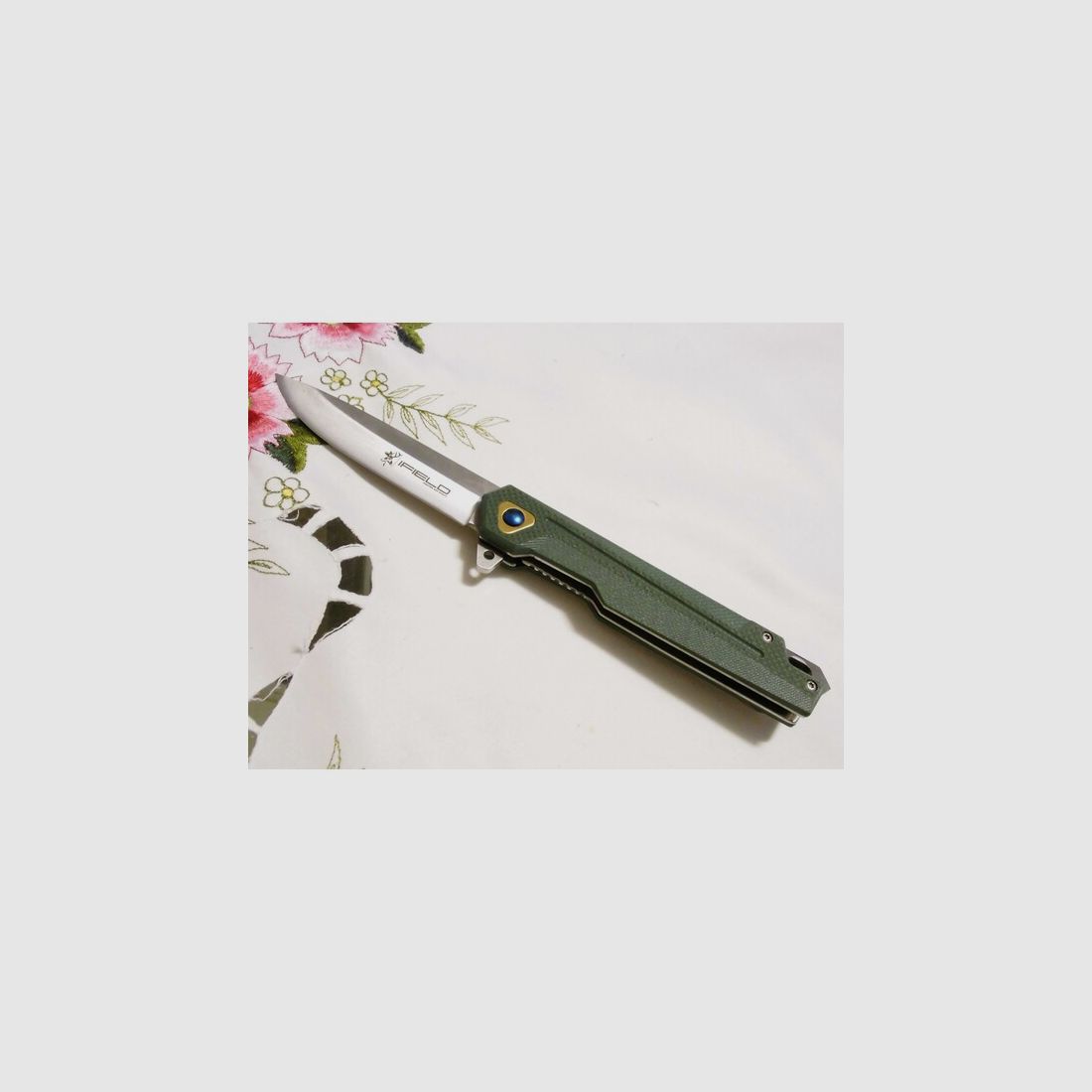 IFIELD SLIDER Taschenmesser 5Cr13 Klappmesser Edelstahl Jagd-Taschenmesser, NEU