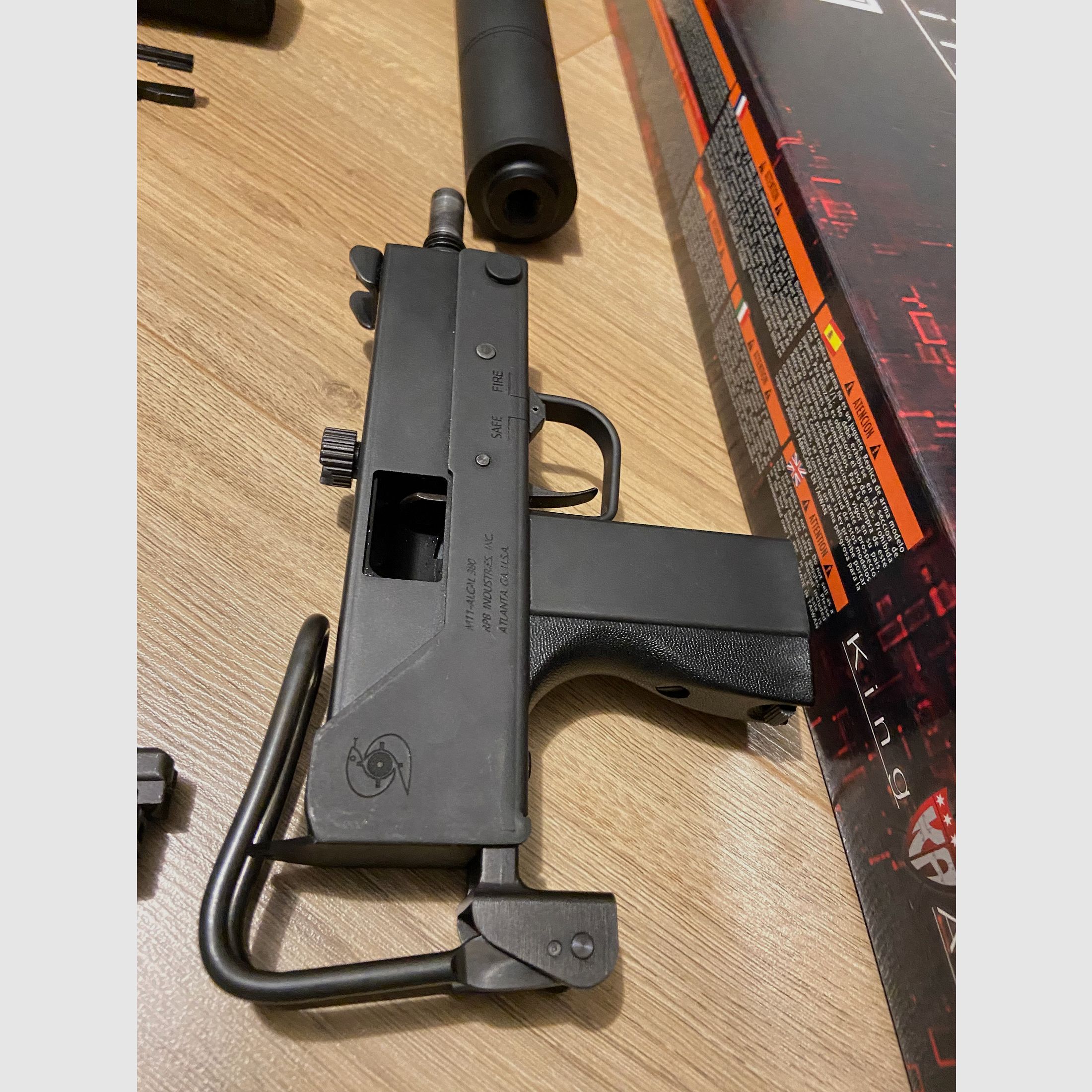 KSC/KWA M11 GBB MAC11a1 6mm BB GBB Steel Kit