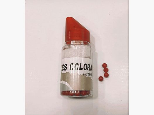 BILLES COLORANES ROJO