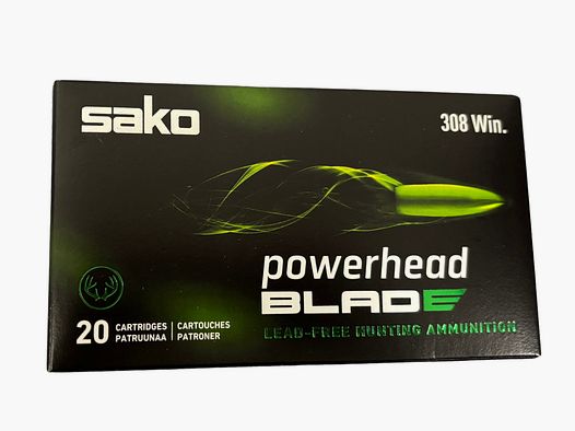 Sako Powerhead Blade .308 Win. 162gr 10,5g SP loodvrij