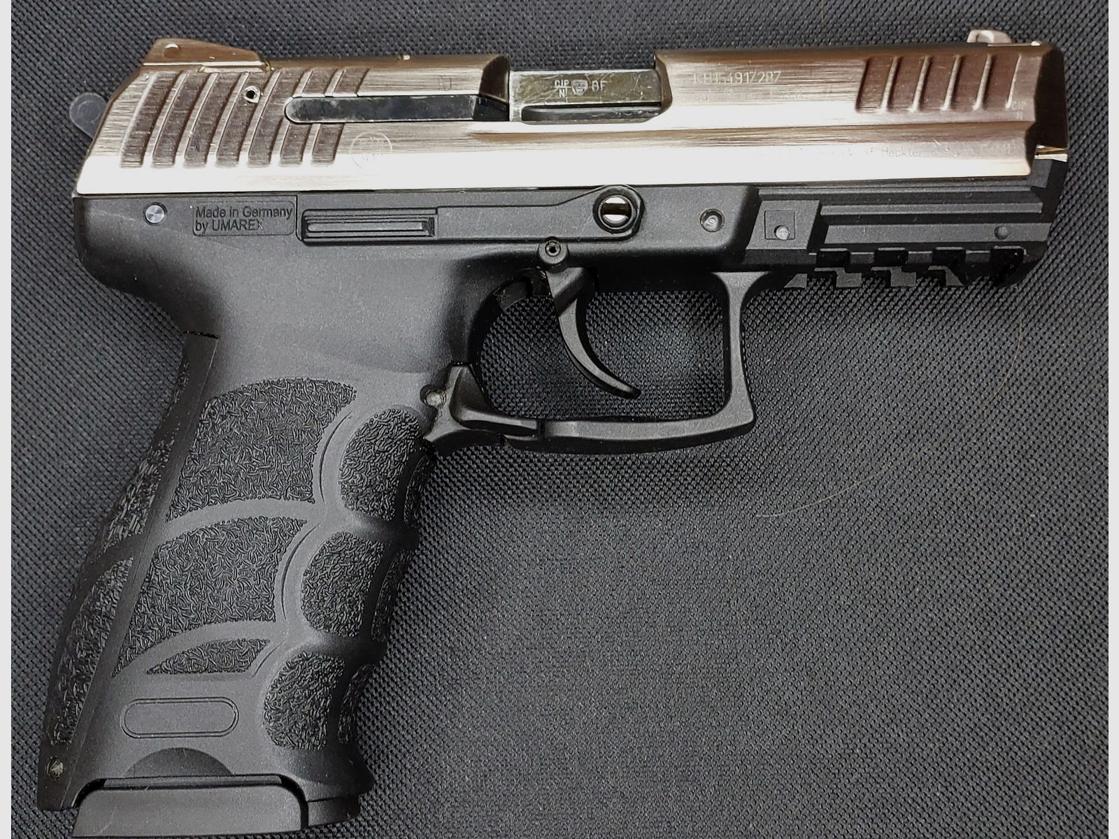 Heckler & Koch P30 blank-firing pistol 9 mm P.A.K. steel finish (PTB 912)