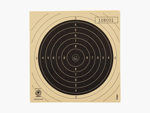 OpTacs - Small caliber disc 14 x 14 cm - continuously numbered - various packaging