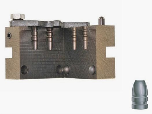 Moule à double coulée RCBS .258 / 6,56 mm 85 gr / 5,5 g 25-85-CAS cowboy CM pour balles à tête plate .258