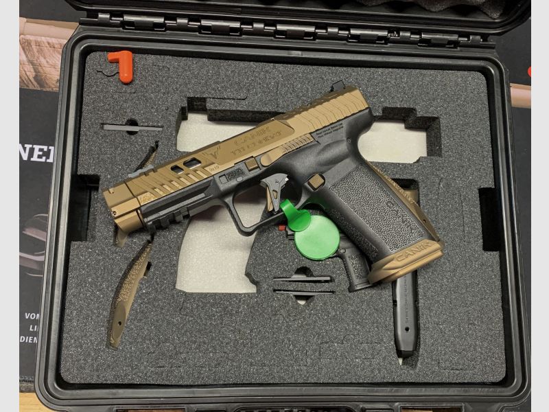 Neuware---Canik TTI Combat Bronze 9x19 optical ready