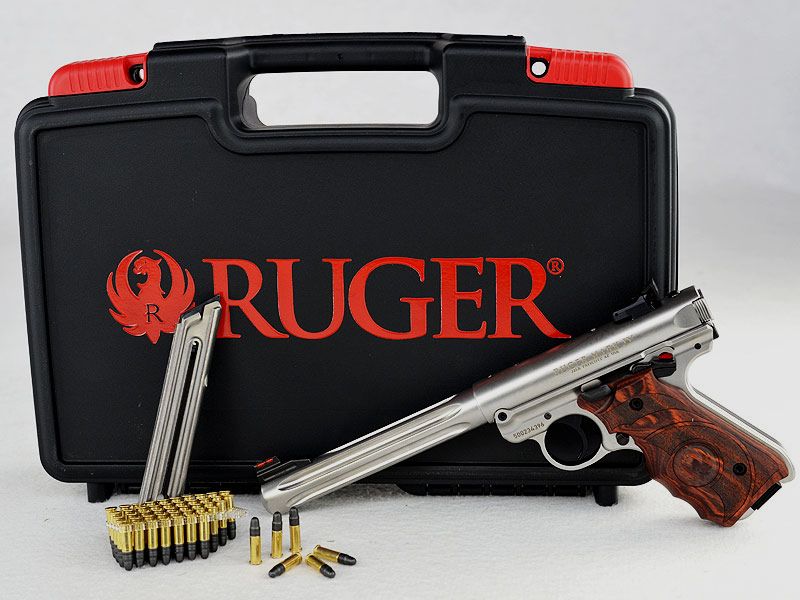 RUGER Mark IV Hunter 6,88" avec poignée Target