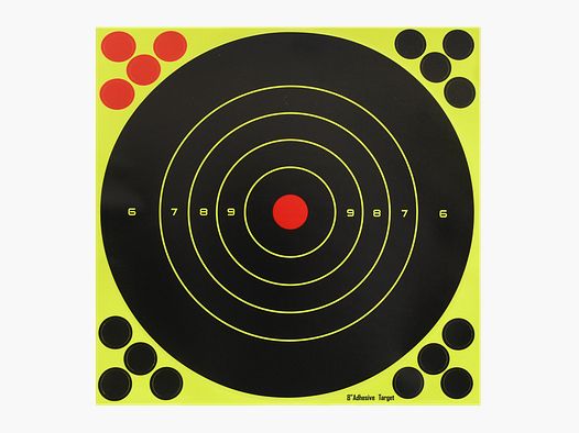 5etta Splatter-Zielscheiben 20x20 cm (8x8 Zoll) 10er-Pack