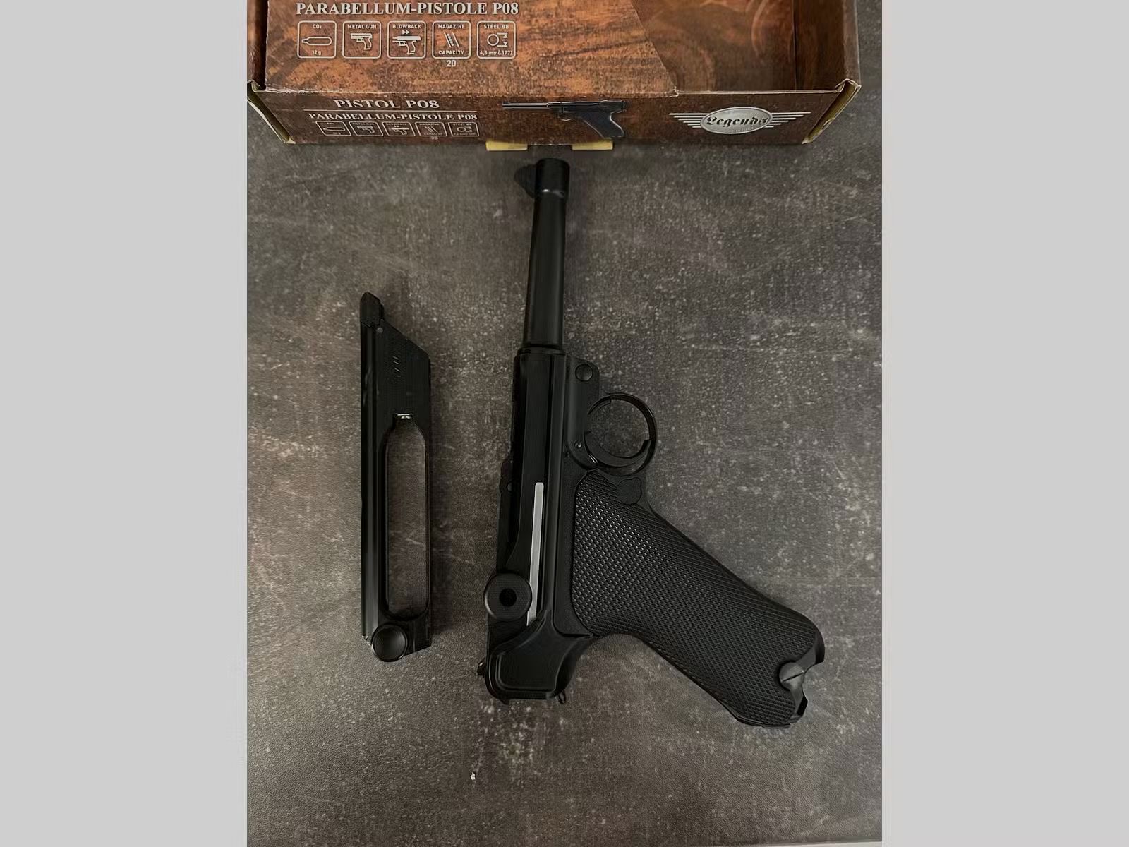 Luger P08 CO2 Blowback