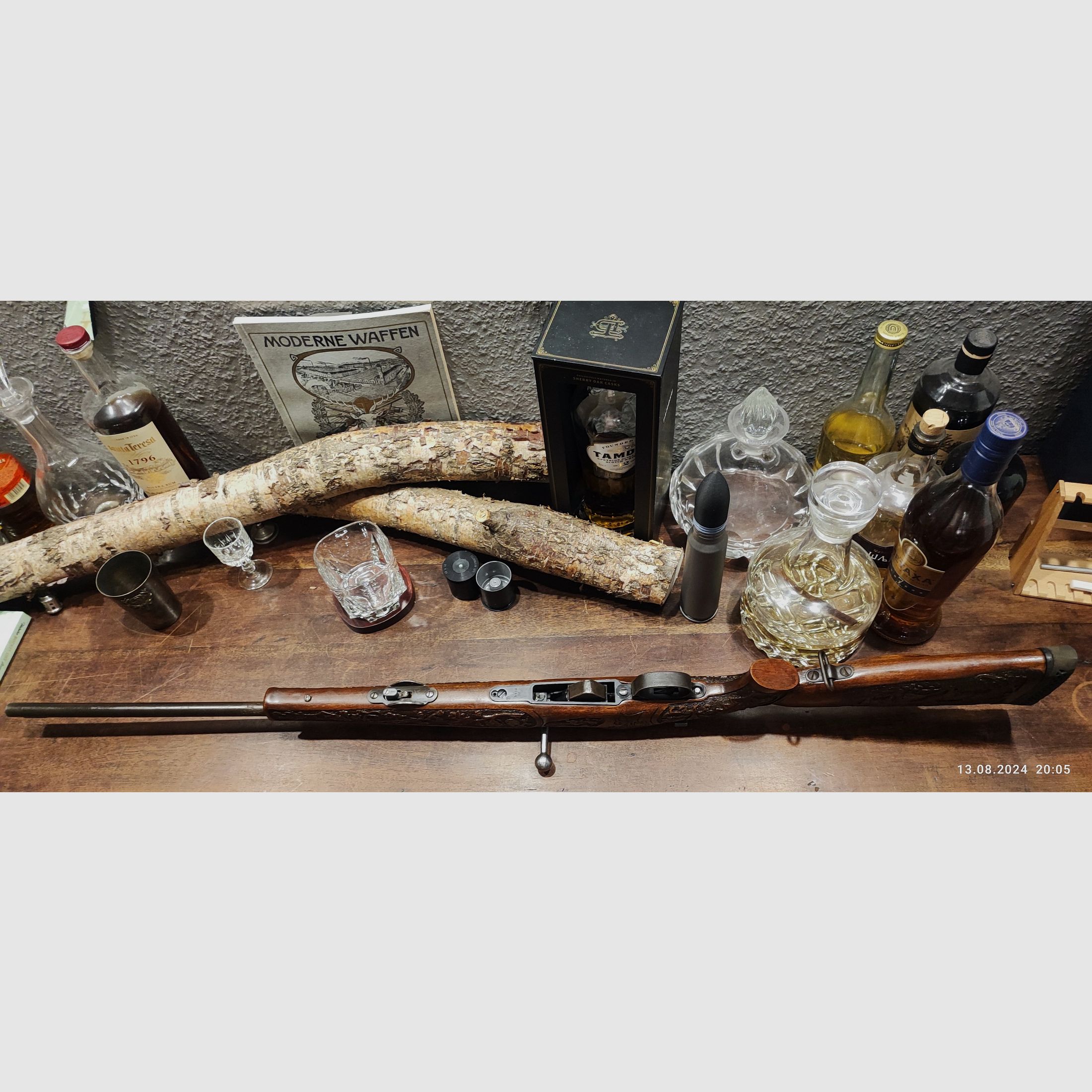 Anschütz Mod. 275 im Jagd-Schaft Sammlerstück 