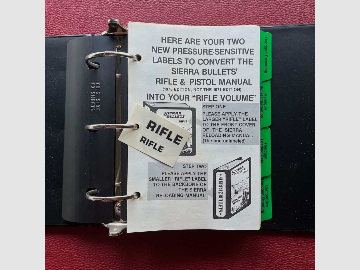 Sierra Bullets Handbuch für die Wiederladung von Handfeuerwaffen, Bild 7 von 12