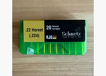 SAX Munition Kal. 22 Hornet bleifrei