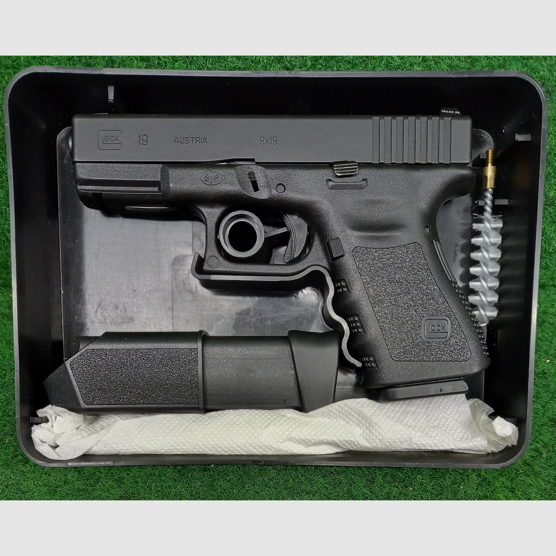 Glock 19 BYP stemplowany (Bawarska Policja) 9mm Luger