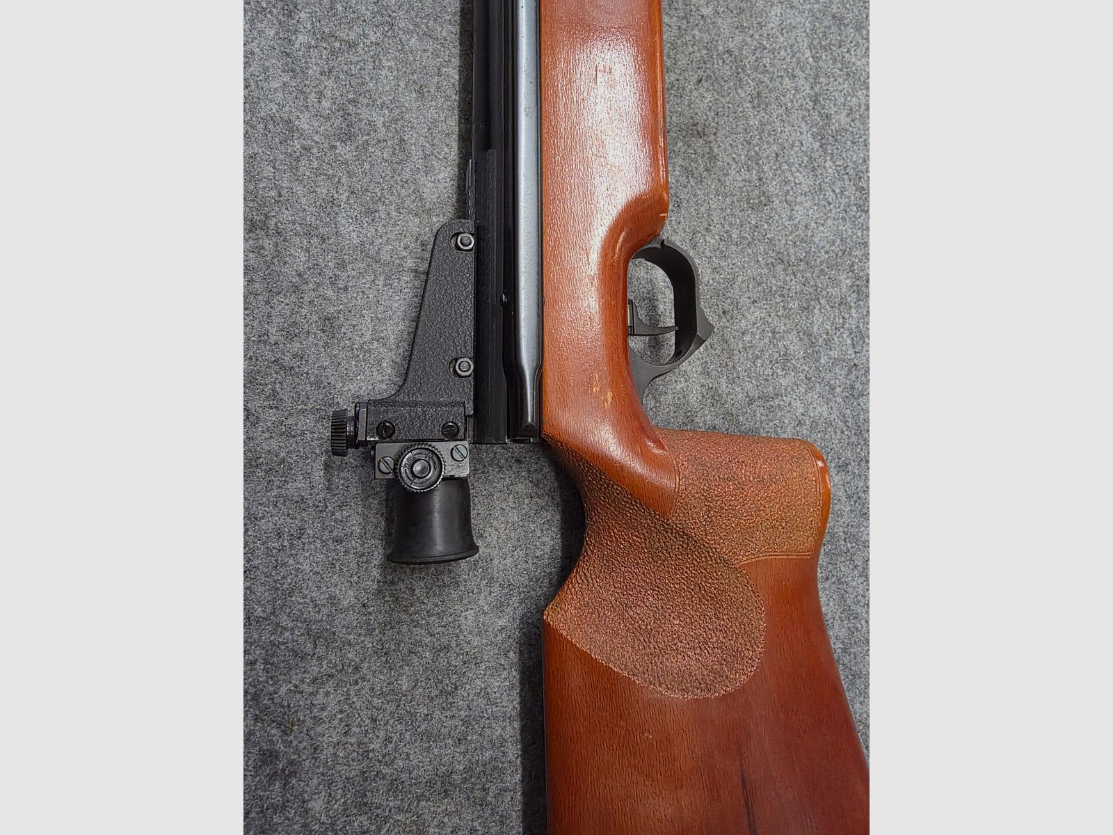 Haenel Seitenspanner Mod. 312  mit Diopter im sehr guten Zustand cal. 4,5mm Diabolo, Bild 6 von 13