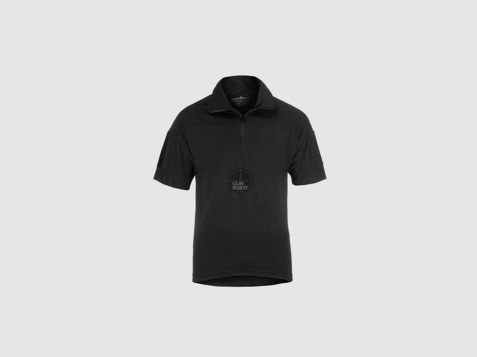 Invader Gear Combat Shirt Short Sleeve-Schwarz-L