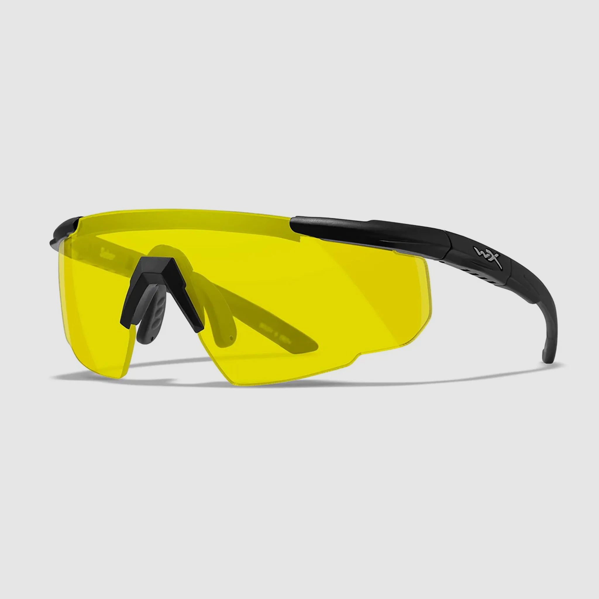 Wiley X Wiley X Okulary Ochronne Saber Advanced - Żółty / Matowy Czarny