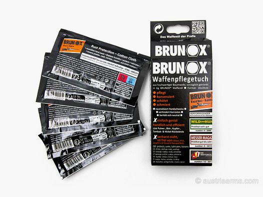 BRUNOX Waffenpflegetücher – 5 Stk.
