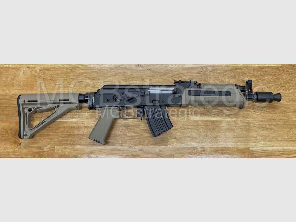 sportlich zugelassen! WBP Mini Jack Sport - halbautom. Büchse 7,62x39 25,9 cm Lauf - mit Schubschaft! Qualität hergestellt in Polen - Neuheit! - System AKM AK47 AK74 Mini Jack
