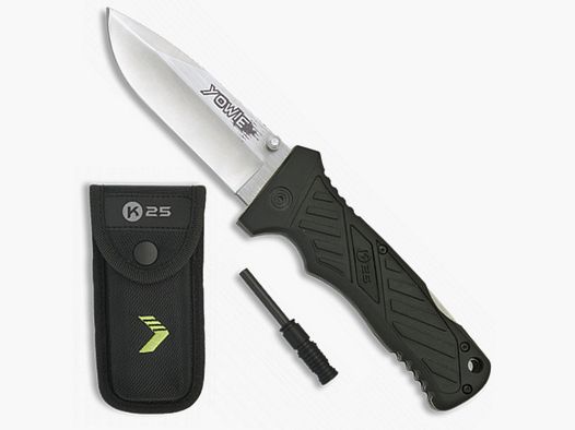 kräftiges Taschenmesser Feuerstarter Etui Yowie Rui Energy
