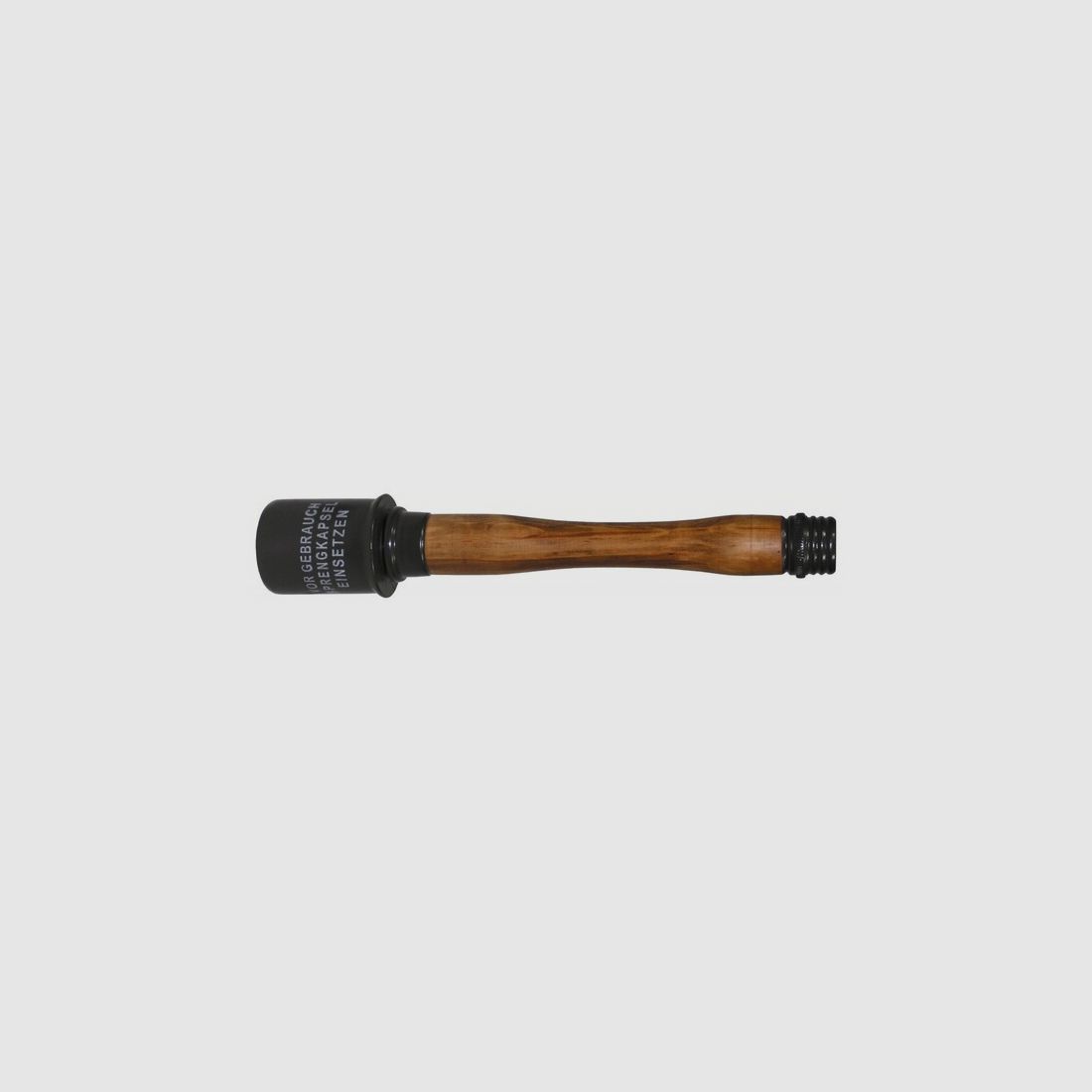 Stielhandgranate M24 ca. 35cm - Oliv - Holz - Dekomunition Mine