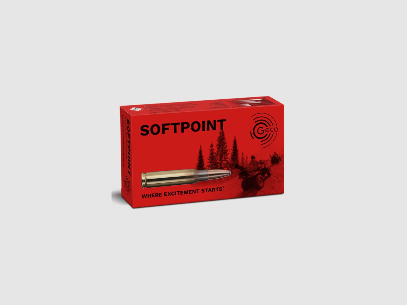 GECO Munitions 280 REM DEMI BLINDEE 10.7 G