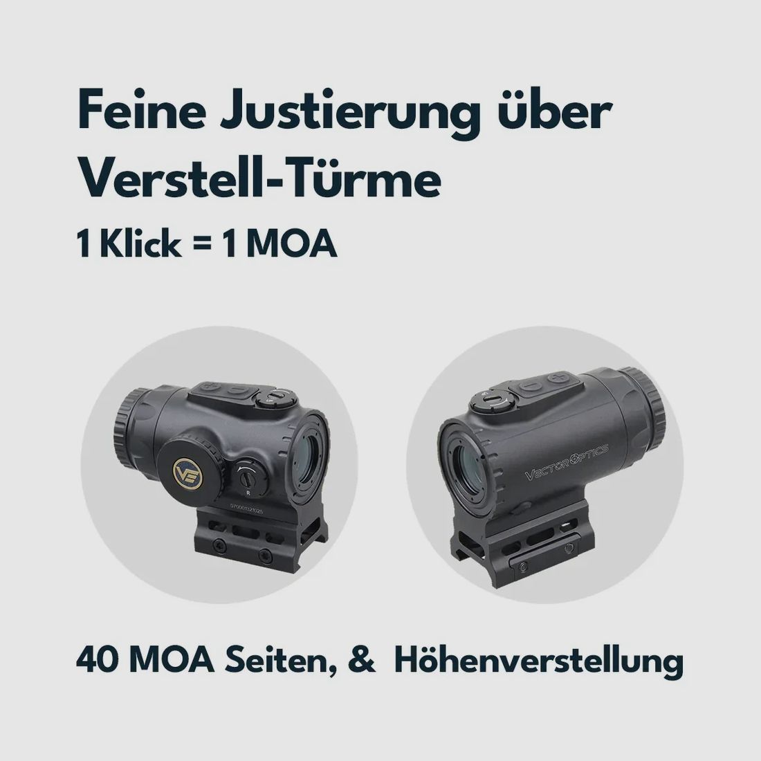 Vector Optics SCPS-M01 Paragon 1x16 Micro Prism Scope