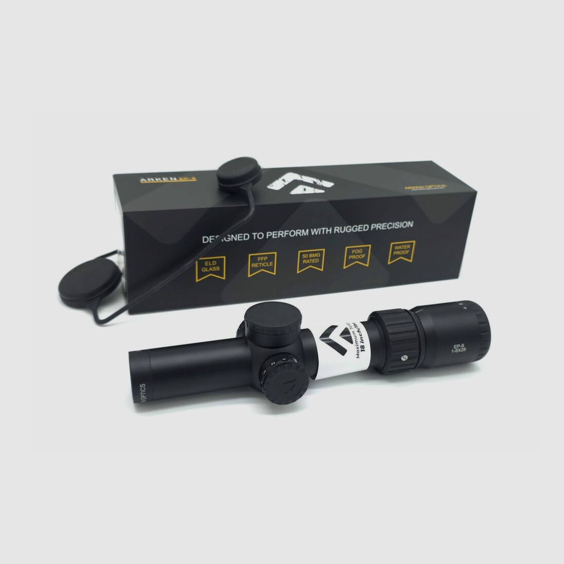Arken EP-8 1-8X28 FFP KL BOX Zielfernrohr