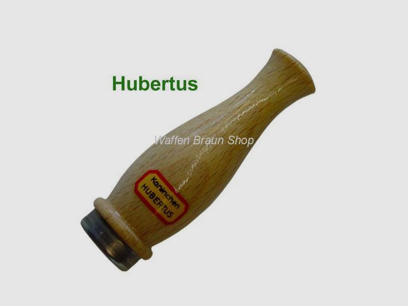 HUBERTUS Hasen- und Kaninchenklage Aus poliertem Holz.