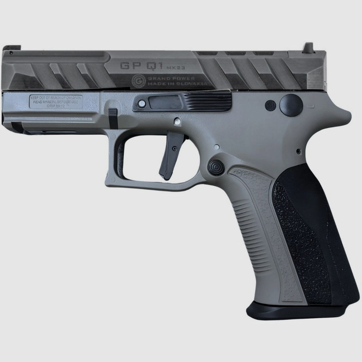 Grand Power Q1 MK23 – Wolf Grey, imagen 1 de 7