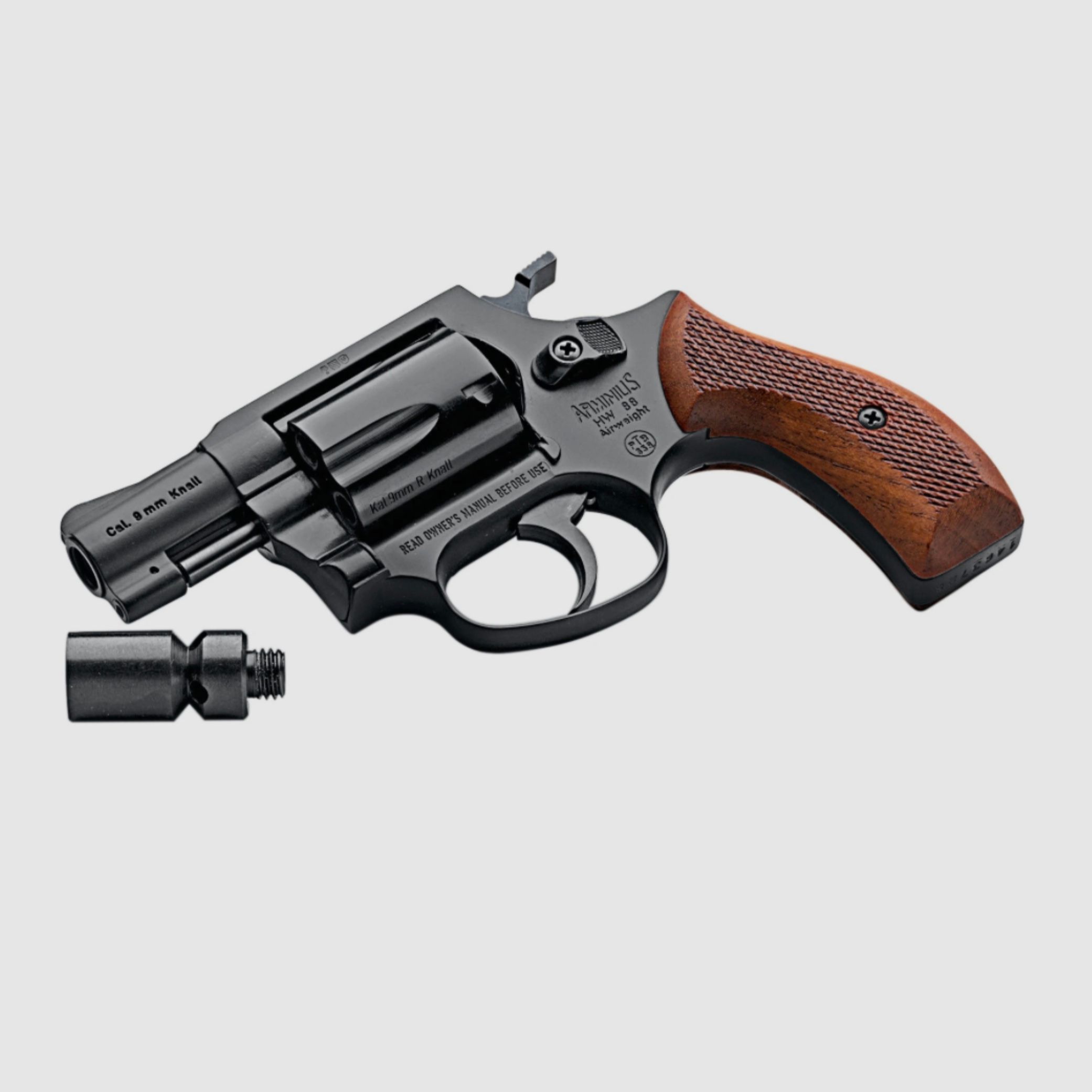 Weihrauch Sport Schreckschuss Revolver HW 88 Super Airweight 9mm R.K.