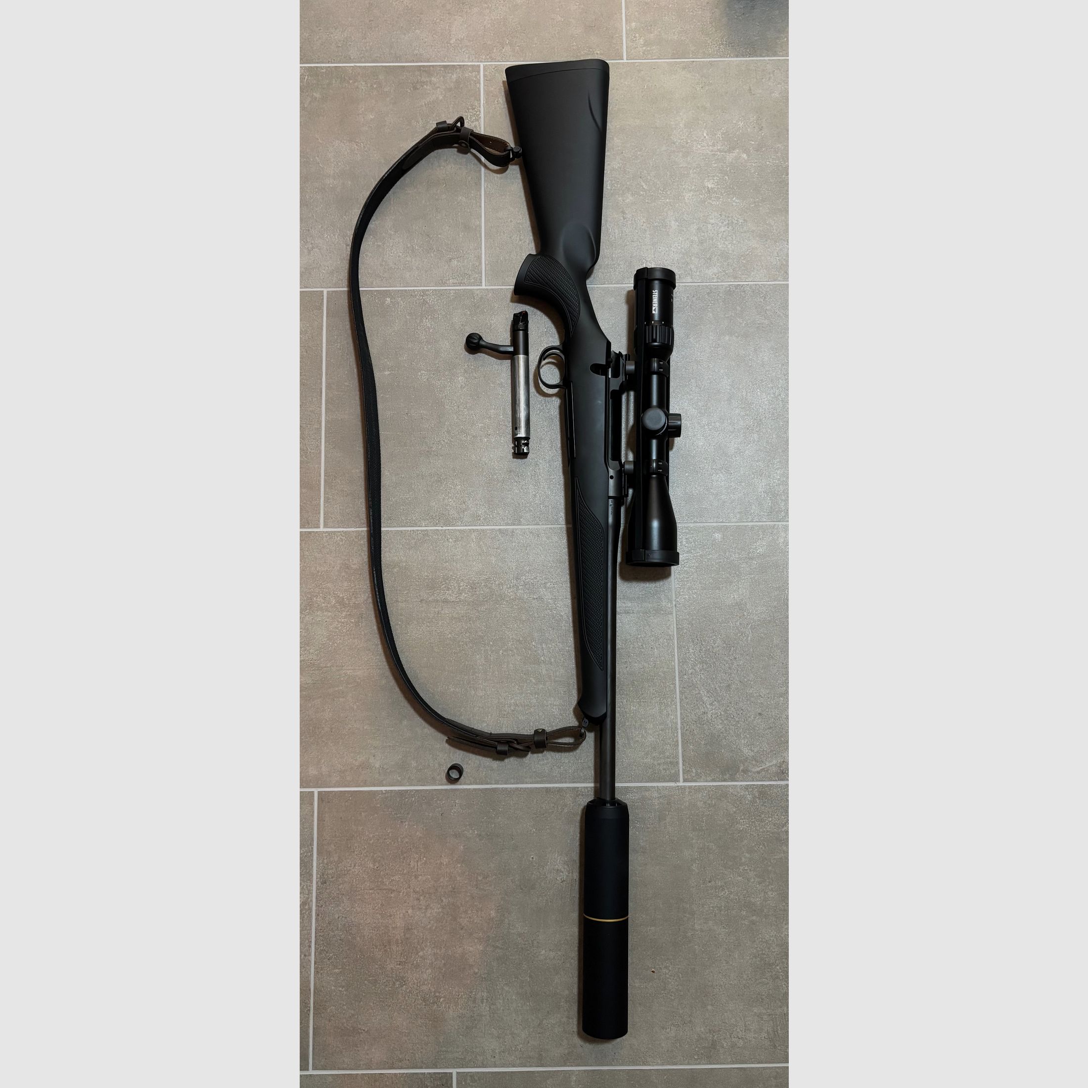 Paquete completo de caza | Sauer 101 XT + Steiner Ranger 4 + Stalon X | HIKMICRO LH25 2.0 | PARD NV007A | Caja fuerte
