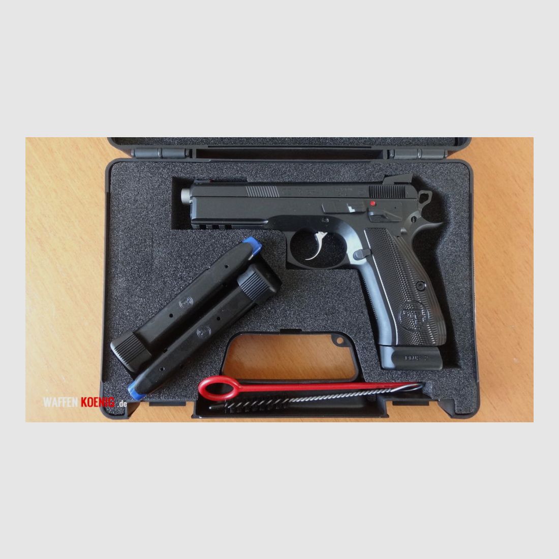 Česká CZ SL-Pistole: CZ 75 SP 01 Shadow "MAMBA" Cal. 9x19 mm