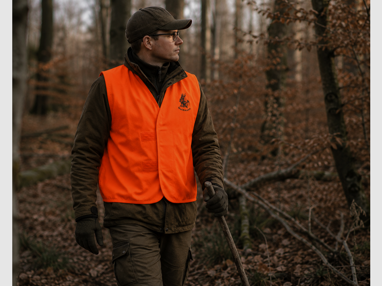 Waidmann Veiligheidssignaalvest Oranje, afbeelding 3 van 5