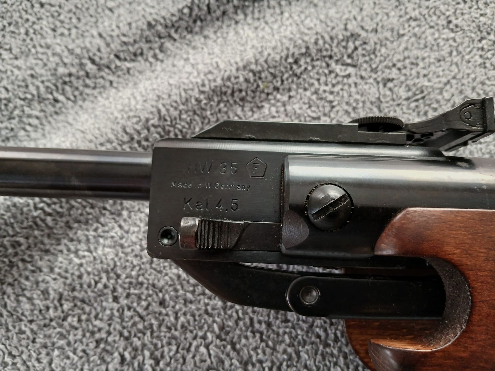 Weihrauch HW 35 con telescopio 4x32, OTTIMO stato