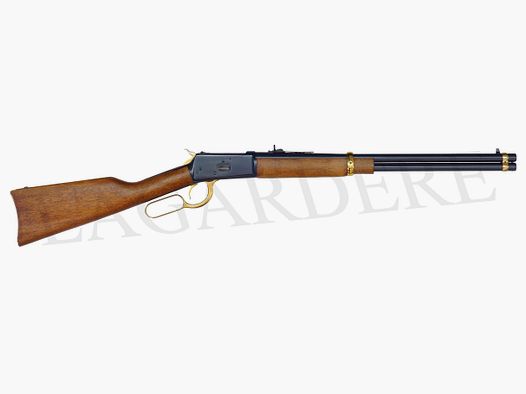 ROSSI PUMA 20" BLAU/GOLD HOLZ (UNTERHEBELREPETIERER)