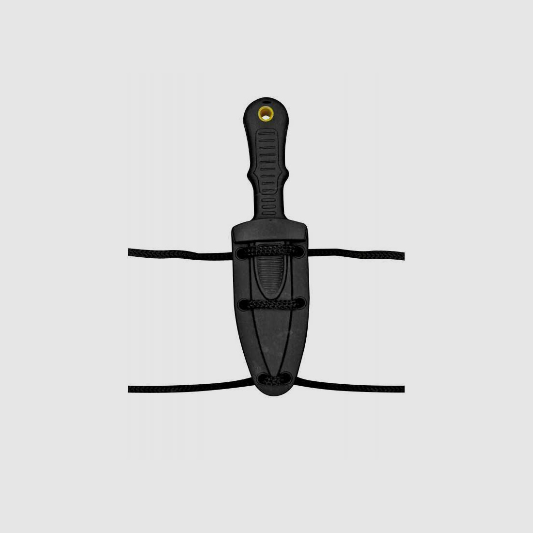 United Cutlery Combat Commander Mini-Stiefelmesser, Schwarz, Halb-gezahnt