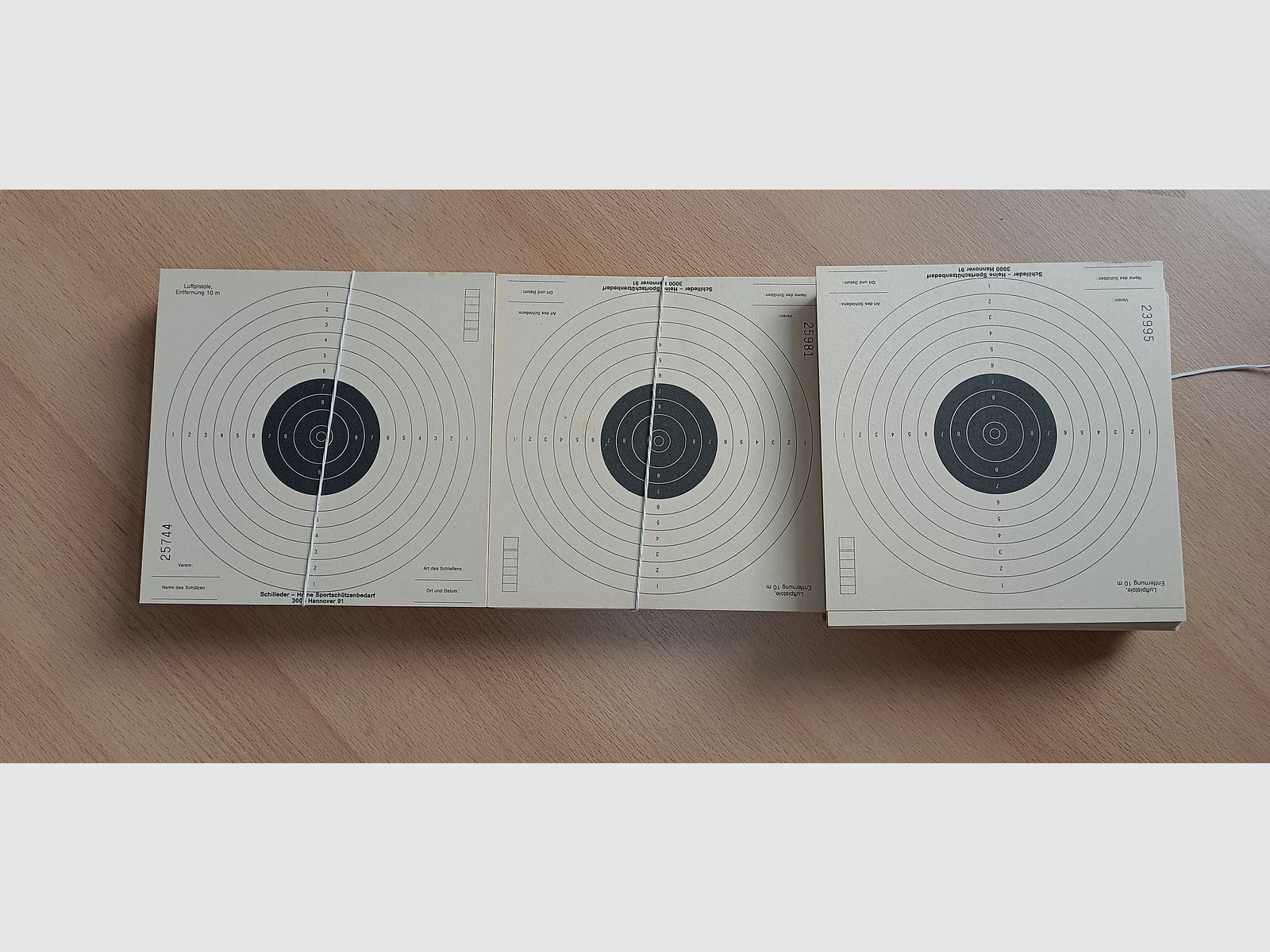 Luftpistolenscheiben